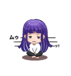 purple@（個別スタンプ：16）