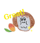 nanda zoo cookies 英語挨拶（個別スタンプ：8）