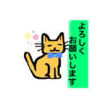 猫さまの挨拶（個別スタンプ：19）