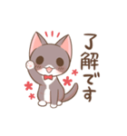 タキシードねこ（個別スタンプ：17）