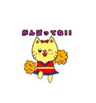 毎日使える手書きうさぎ、ねこ、ぶた。（個別スタンプ：9）