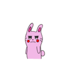 毎日使える手書きうさぎ、ねこ、ぶた。（個別スタンプ：17）