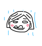 返事 了解 手書き シンプル ビジネス 挨拶（個別スタンプ：33）