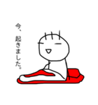 毛が3本くん 3（個別スタンプ：8）