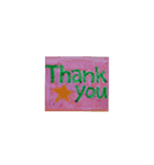 Thank you ～（個別スタンプ：1）