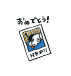 しろくろたろう（個別スタンプ：17）