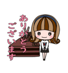 大人可愛い女の子のスタンプ（個別スタンプ：10）