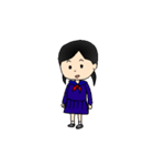 女性年代別のイラスト（個別スタンプ：4）