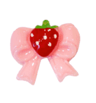 ピンクリボン素材（個別スタンプ：1）