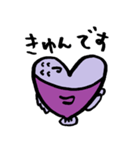 さかなしくん(紫)（個別スタンプ：10）