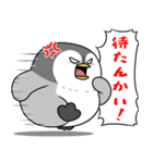 太っちょペンギン【怒り編】（個別スタンプ：8）