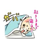 弱気なにゃんこ（個別スタンプ：2）