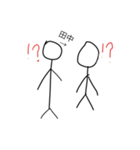 帽子かぶってる田中太郎くんと棒人間の日常（個別スタンプ：6）