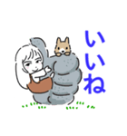ひな＆プリン（個別スタンプ：4）