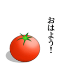【ネタ×実用性】トマトスタンプ（個別スタンプ：5）
