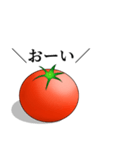 【ネタ×実用性】トマトスタンプ（個別スタンプ：28）