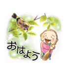 時々もちばあちゃん（個別スタンプ：3）