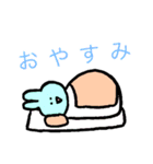 色いろうさぎ（個別スタンプ：2）