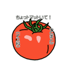 野菜ですが何科？①（個別スタンプ：3）