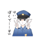 水と白と橙と桃。（個別スタンプ：2）