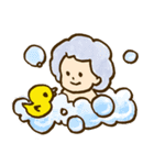 天パのくるくるさん（個別スタンプ：9）