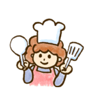 天パのくるくるさん（個別スタンプ：20）