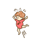 天パのくるくるさん（個別スタンプ：22）