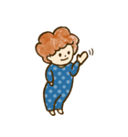 天パのくるくるさん（個別スタンプ：26）