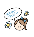 毎日使える！女の子の日常ことばスタンプ♪（個別スタンプ：31）