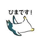 表情が豊かすぎるペンギン3【大体敬語】（個別スタンプ：39）