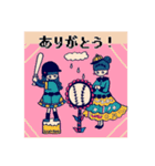 レトロな鉛筆ちゃん（個別スタンプ：2）