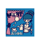 レトロな鉛筆ちゃん（個別スタンプ：9）