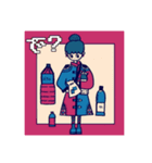レトロな鉛筆ちゃん（個別スタンプ：10）