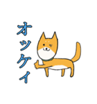 柴犬の鬼平（個別スタンプ：2）