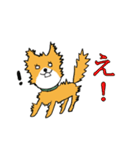 柴犬の鬼平（個別スタンプ：9）