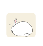 うさぎのいる日常。（個別スタンプ：24）