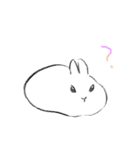 うさぎのいる日常。（個別スタンプ：34）