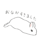 うさぎのいる日常。（個別スタンプ：35）