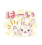 絵本のような・うさぎの毎日♪（個別スタンプ：6）