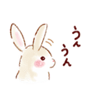 絵本のような・うさぎの毎日♪（個別スタンプ：19）