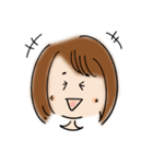 おかっぱお姉さんの仕事用敬語スタンプ（個別スタンプ：37）