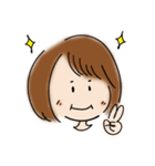 おかっぱお姉さんの仕事用敬語スタンプ（個別スタンプ：38）
