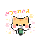 ネコ・うさぎ・くまスタンプ（個別スタンプ：5）