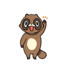 たぬきのたぬちゃん（個別スタンプ：1）
