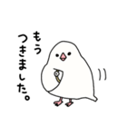 文鳥のぶんちゃんズ（個別スタンプ：25）