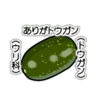 野菜ですが何科？④（個別スタンプ：9）