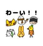 モ部の日常①（個別スタンプ：40）