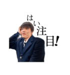 ピックと黄色いクマ。（個別スタンプ：4）
