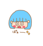ホッピーちゃん（blue）（個別スタンプ：6）