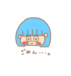 ホッピーちゃん（blue）（個別スタンプ：8）
